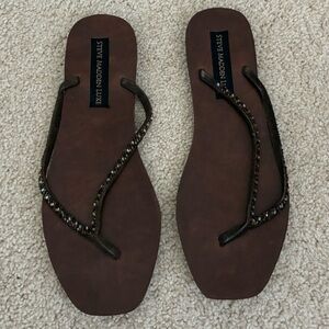 Steve Madden Luxe Angel Sandal Flip Flops